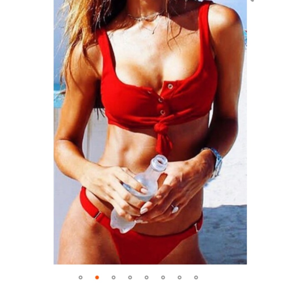 Sexy knot top bikini